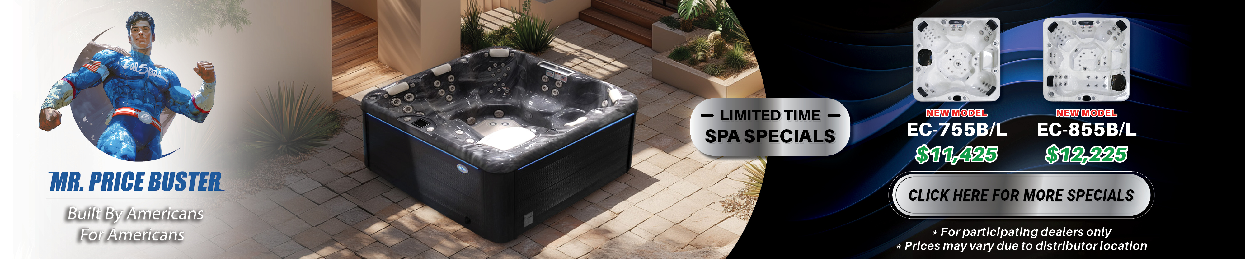 Calspas hot tub being used in a family setting - Murfreesboro