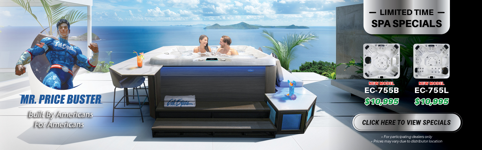 Calspas hot tub being used in a family setting - Murfreesboro